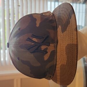 NY Camo Baseball Hat